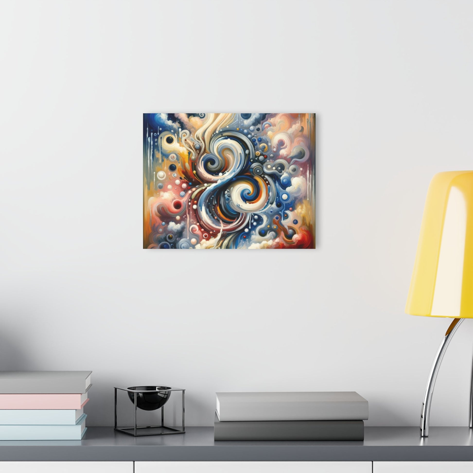 Paradoxical Embrace Tachism Acrylic Prints (French Cleat Hanging) - ATUH.ART