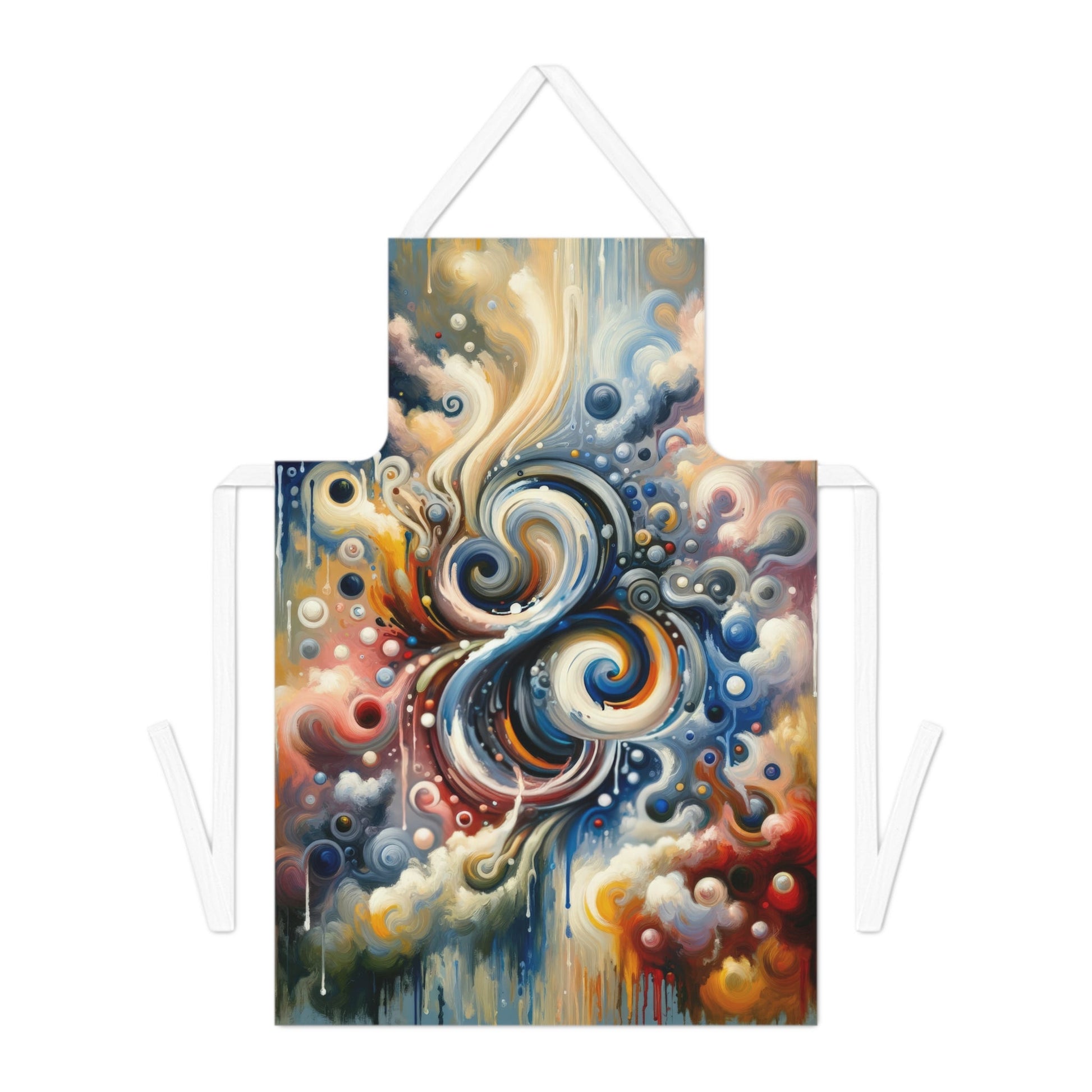 Paradoxical Embrace Tachism Adult Apron (AOP) - ATUH.ART