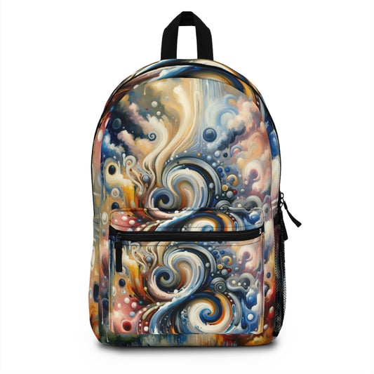 Paradoxical Embrace Tachism Backpack - ATUH.ART