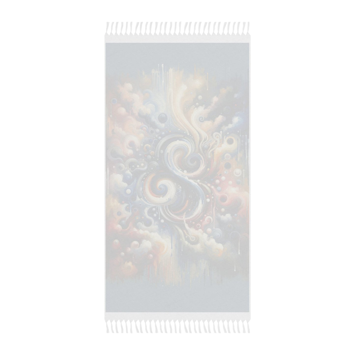 Paradoxical Embrace Tachism Boho Beach Cloth - ATUH.ART