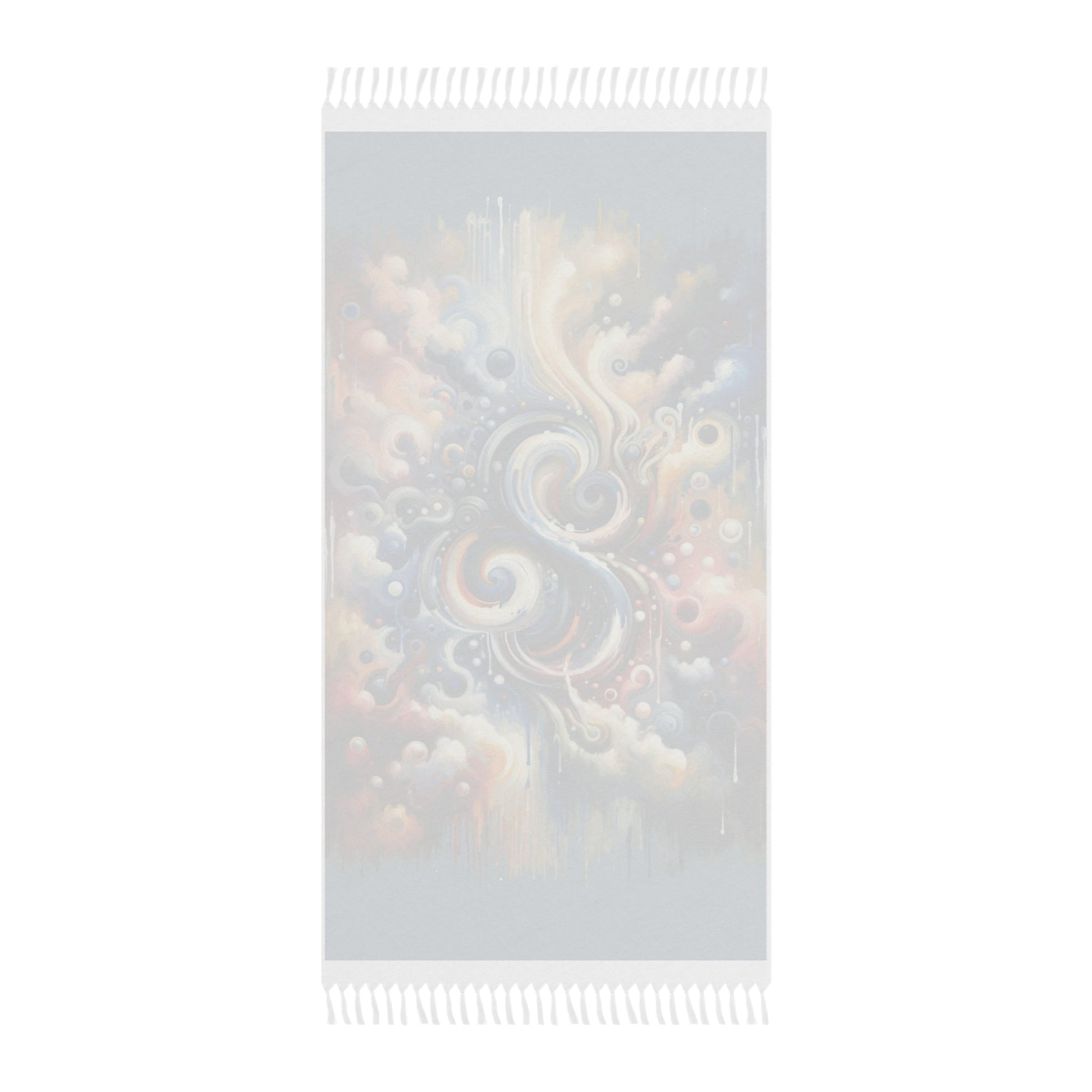 Paradoxical Embrace Tachism Boho Beach Cloth - ATUH.ART