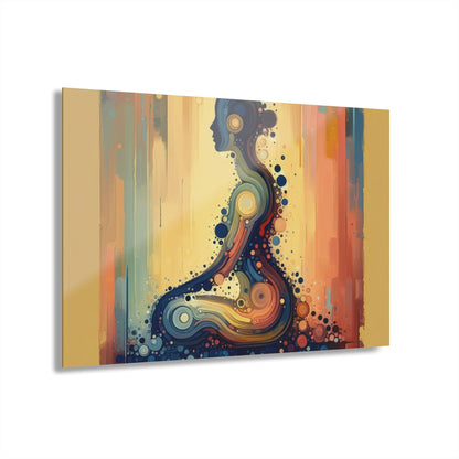 Patience Essence Tachism Acrylic Prints (French Cleat Hanging) - ATUH.ART