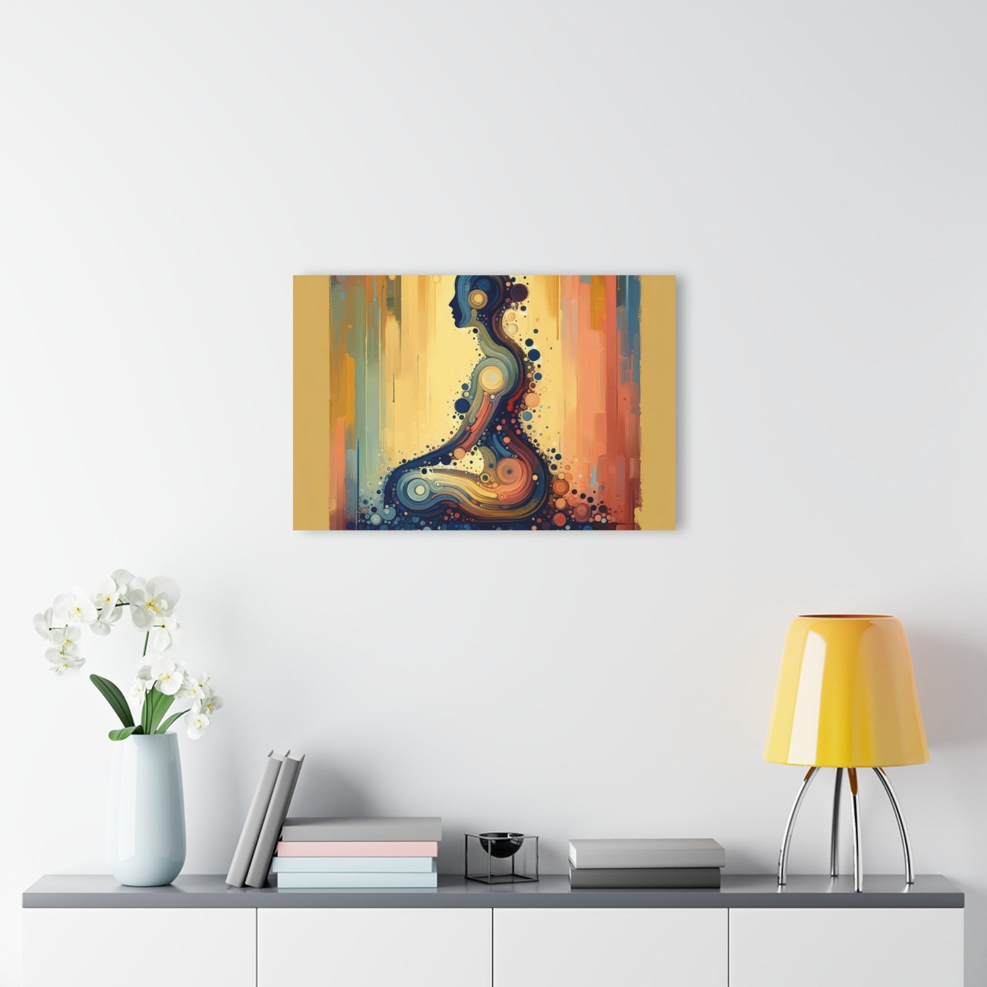 Patience Essence Tachism Acrylic Prints (French Cleat Hanging) - ATUH.ART