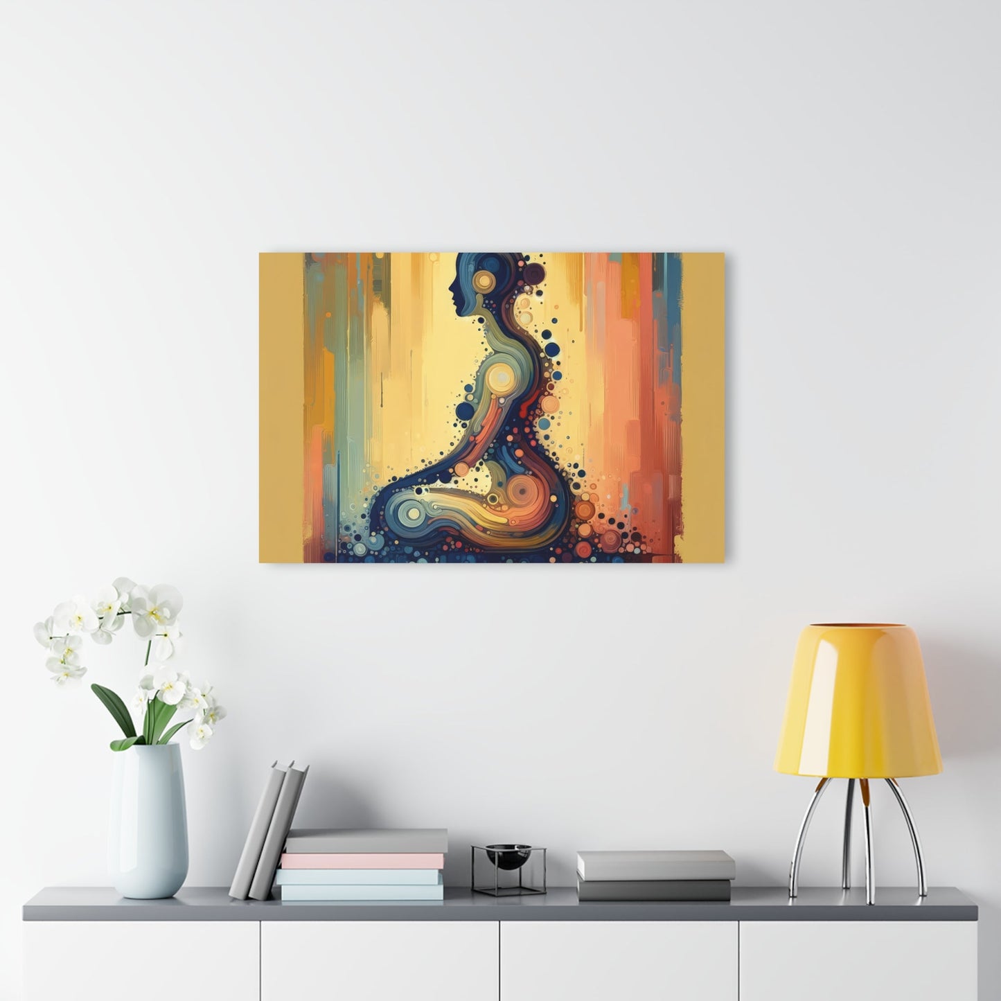 Patience Essence Tachism Acrylic Prints (French Cleat Hanging) - ATUH.ART