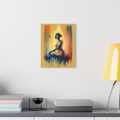Patience Essence Tachism Acrylic Prints (French Cleat Hanging) - ATUH.ART