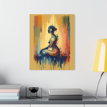 Patience Essence Tachism Acrylic Prints (French Cleat Hanging) - ATUH.ART