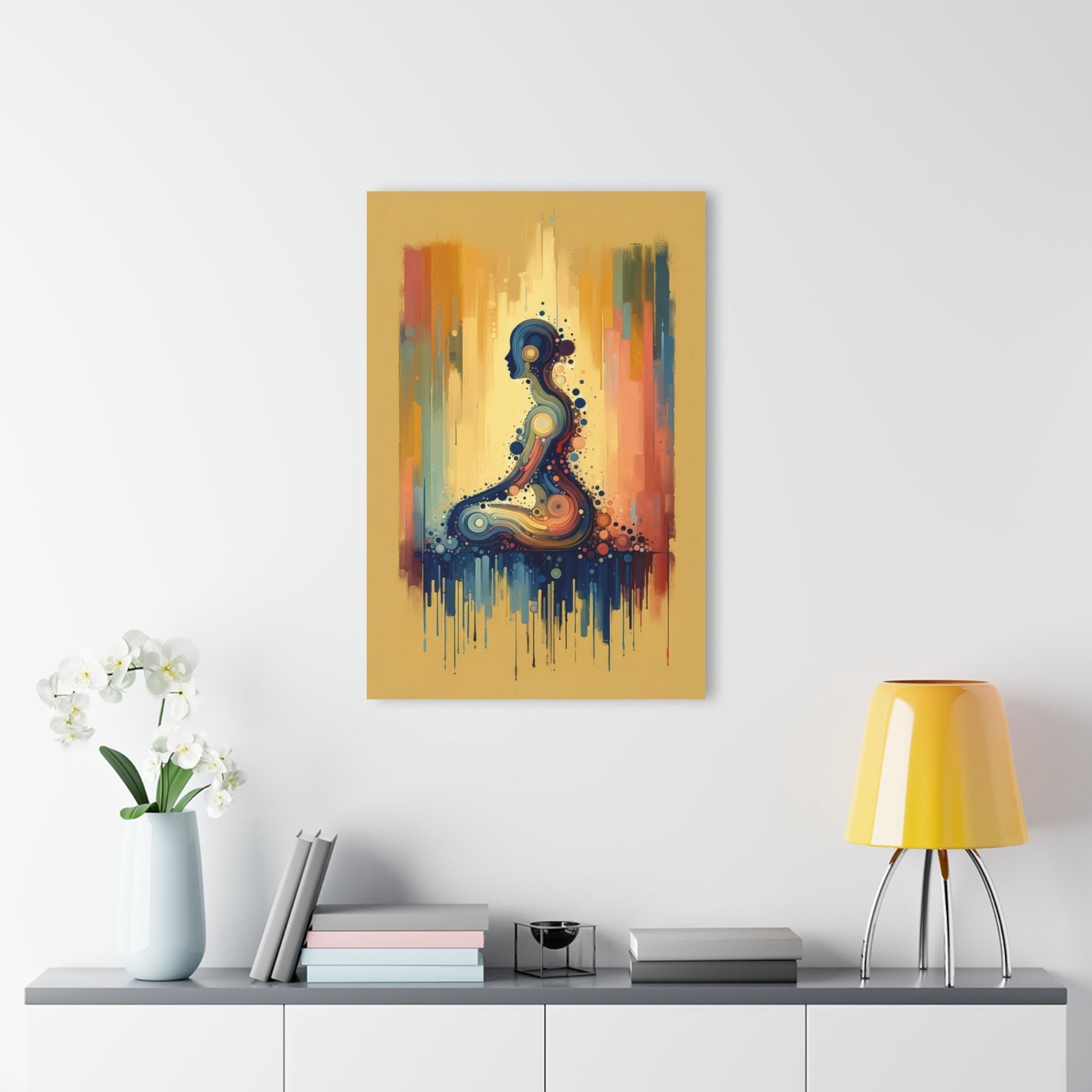 Patience Essence Tachism Acrylic Prints (French Cleat Hanging) - ATUH.ART