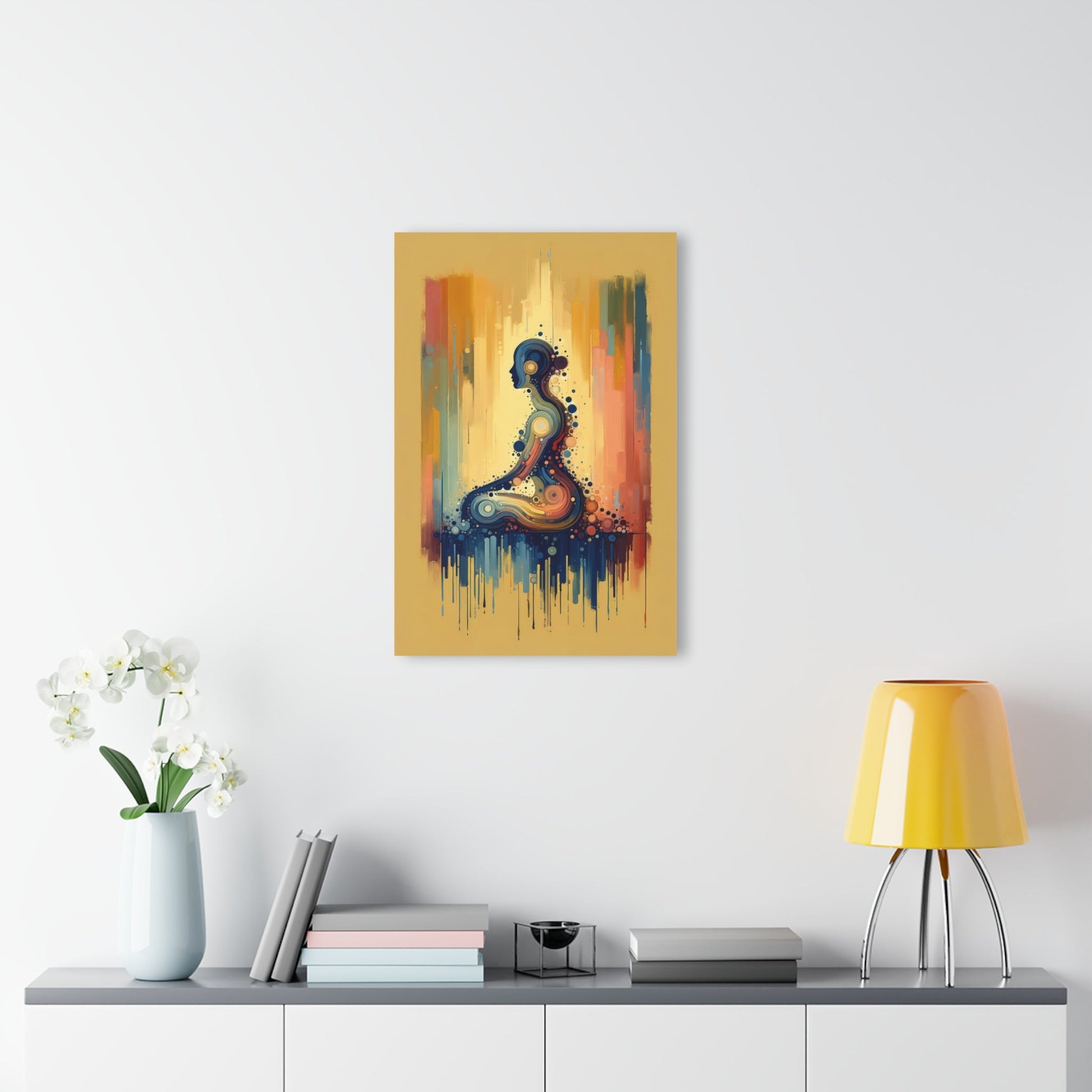 Patience Essence Tachism Acrylic Prints (French Cleat Hanging) - ATUH.ART