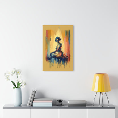 Patience Essence Tachism Acrylic Prints (French Cleat Hanging) - ATUH.ART