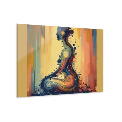 Patience Essence Tachism Acrylic Prints (French Cleat Hanging) - ATUH.ART