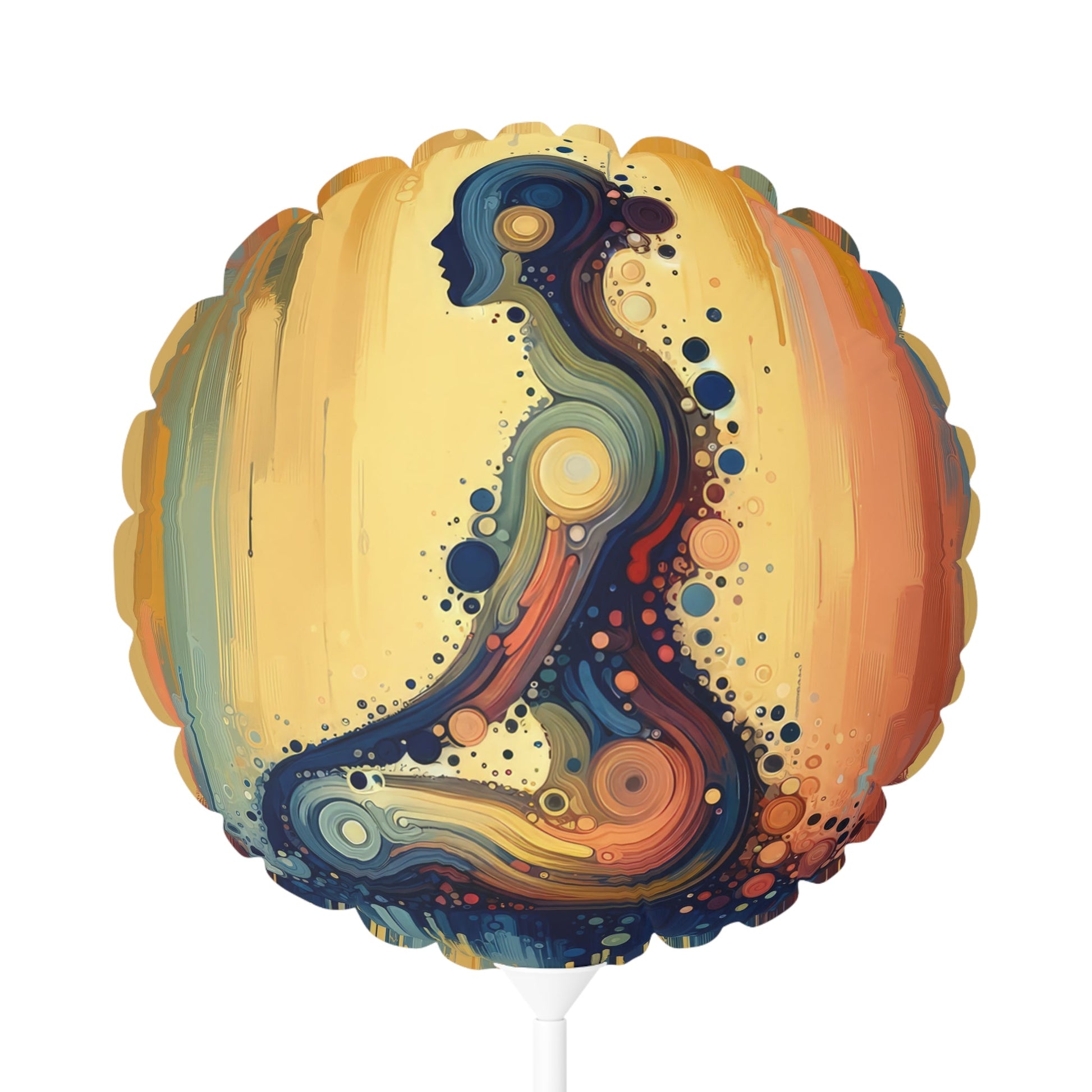 Patience Essence Tachism Balloon (Round and Heart-shaped), 11" - ATUH.ART