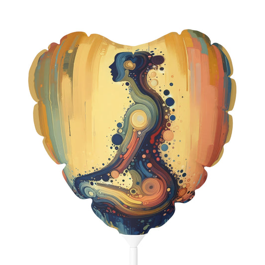Patience Essence Tachism Balloon (Round and Heart-shaped), 11" - ATUH.ART