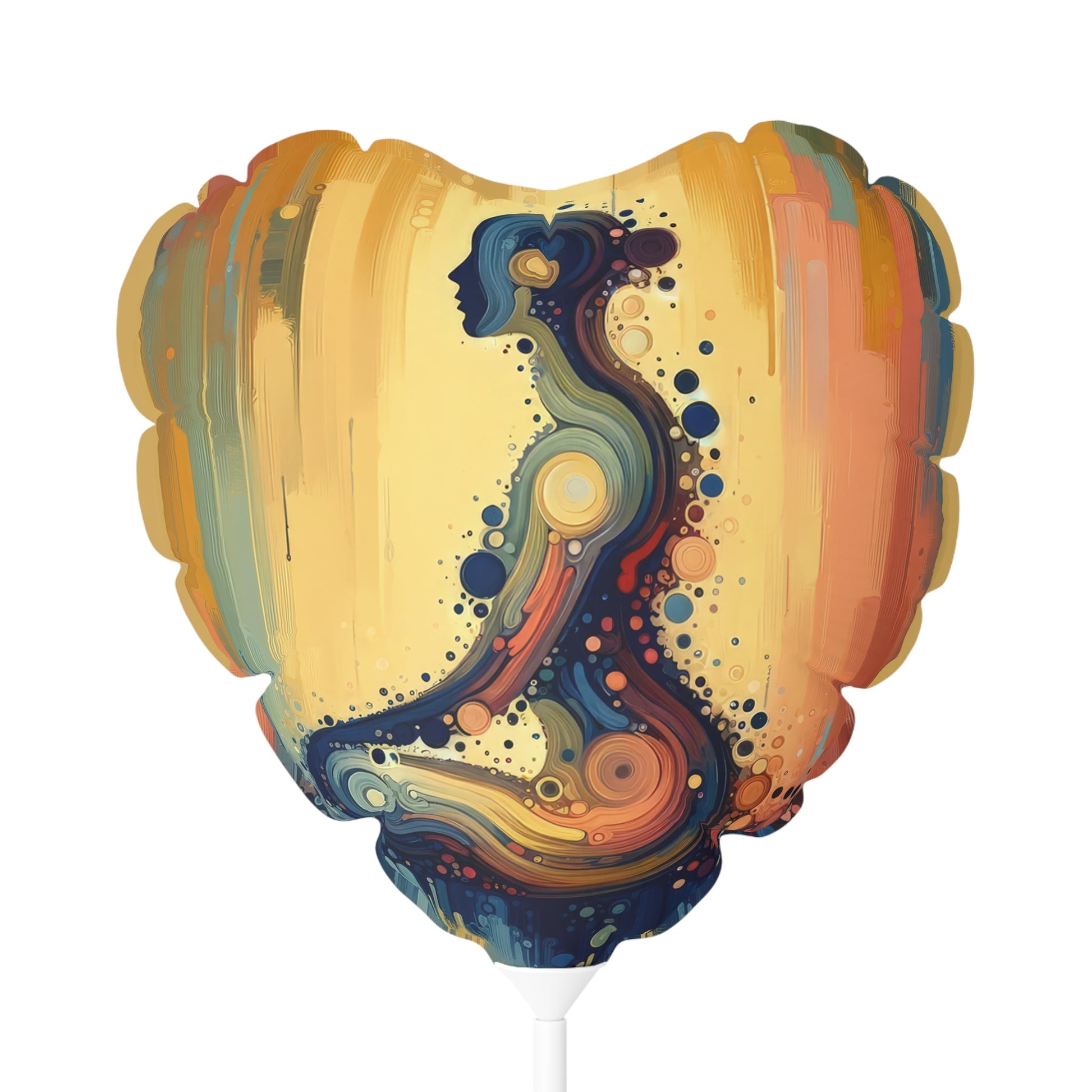 Patience Essence Tachism Balloon (Round and Heart-shaped), 11" - ATUH.ART