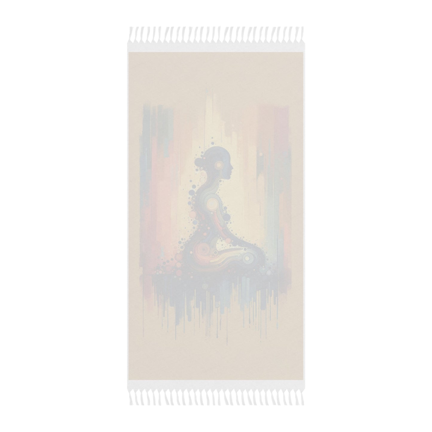 Patience Essence Tachism Boho Beach Cloth - ATUH.ART