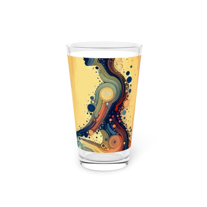 Patience Essence Tachism Pint Glass, 16oz - ATUH.ART