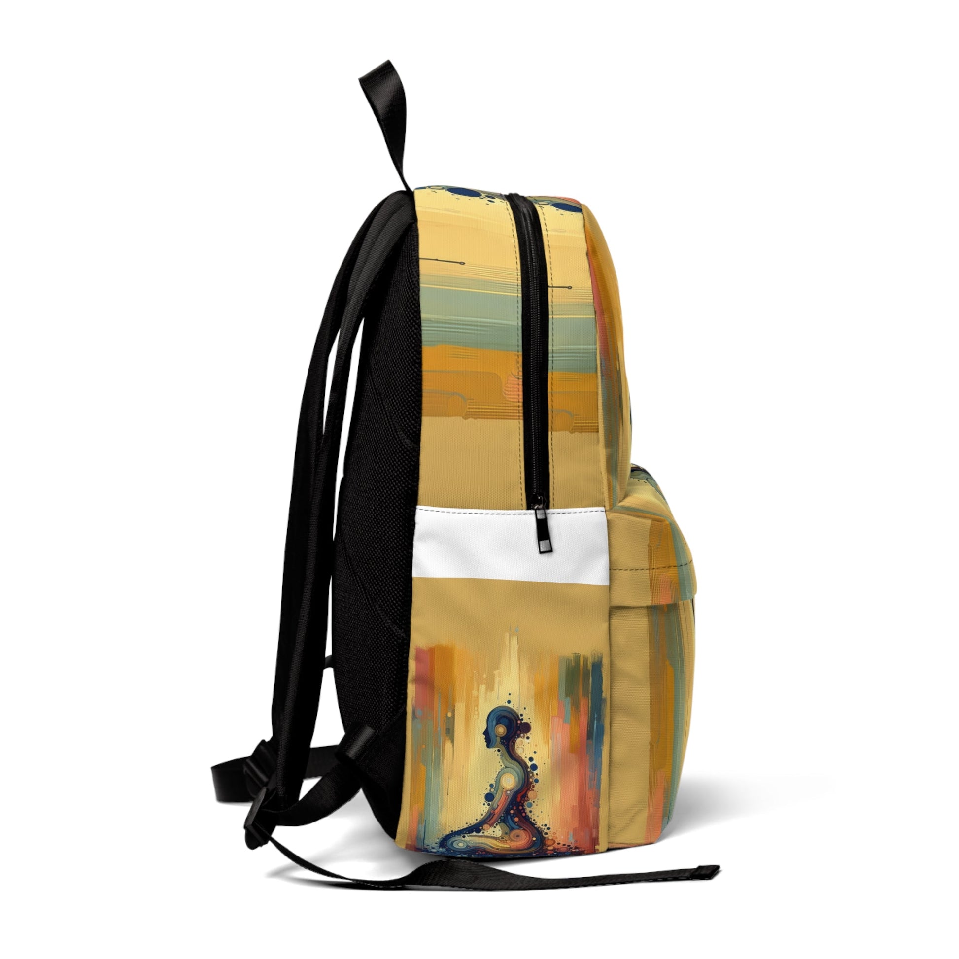 Patience Essence Tachism Unisex Classic Backpack - ATUH.ART