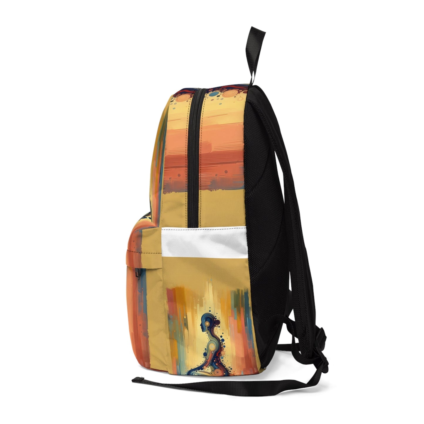 Patience Essence Tachism Unisex Classic Backpack - ATUH.ART