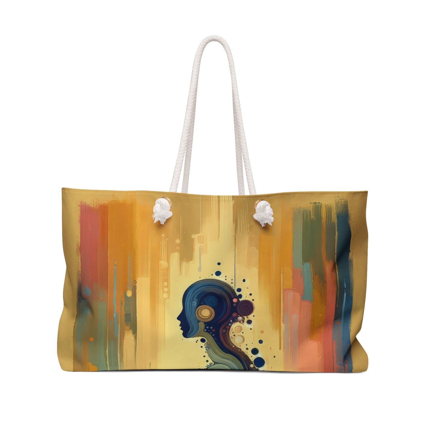 Patience Essence Tachism Weekender Bag - ATUH.ART