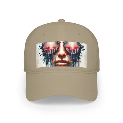 Perception Cleansing Tachism Low Profile Baseball Cap - ATUH.ART