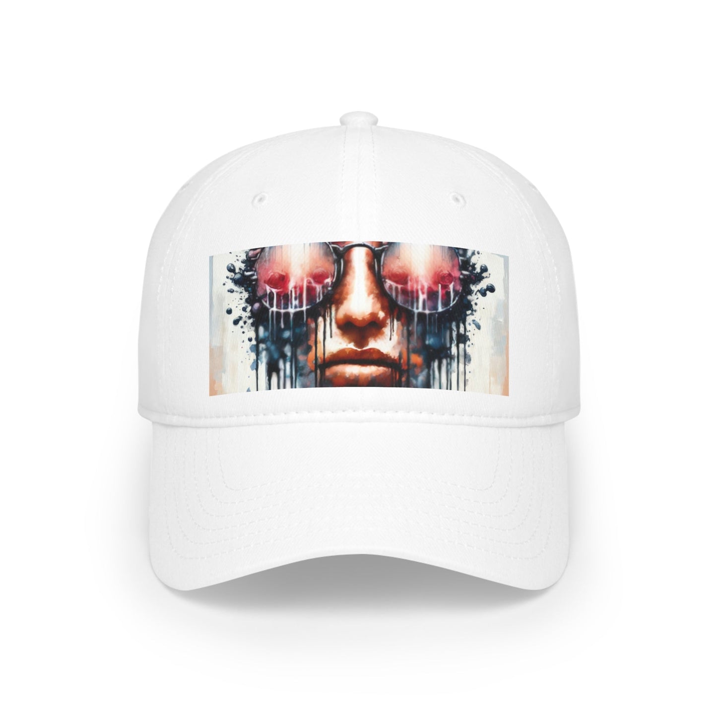 Perception Cleansing Tachism Low Profile Baseball Cap - ATUH.ART