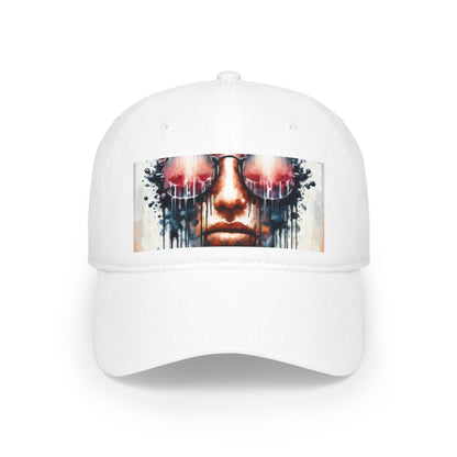 Perception Cleansing Tachism Low Profile Baseball Cap - ATUH.ART