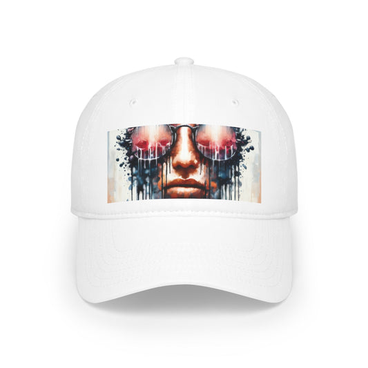 Perception Cleansing Tachism Low Profile Baseball Cap - ATUH.ART