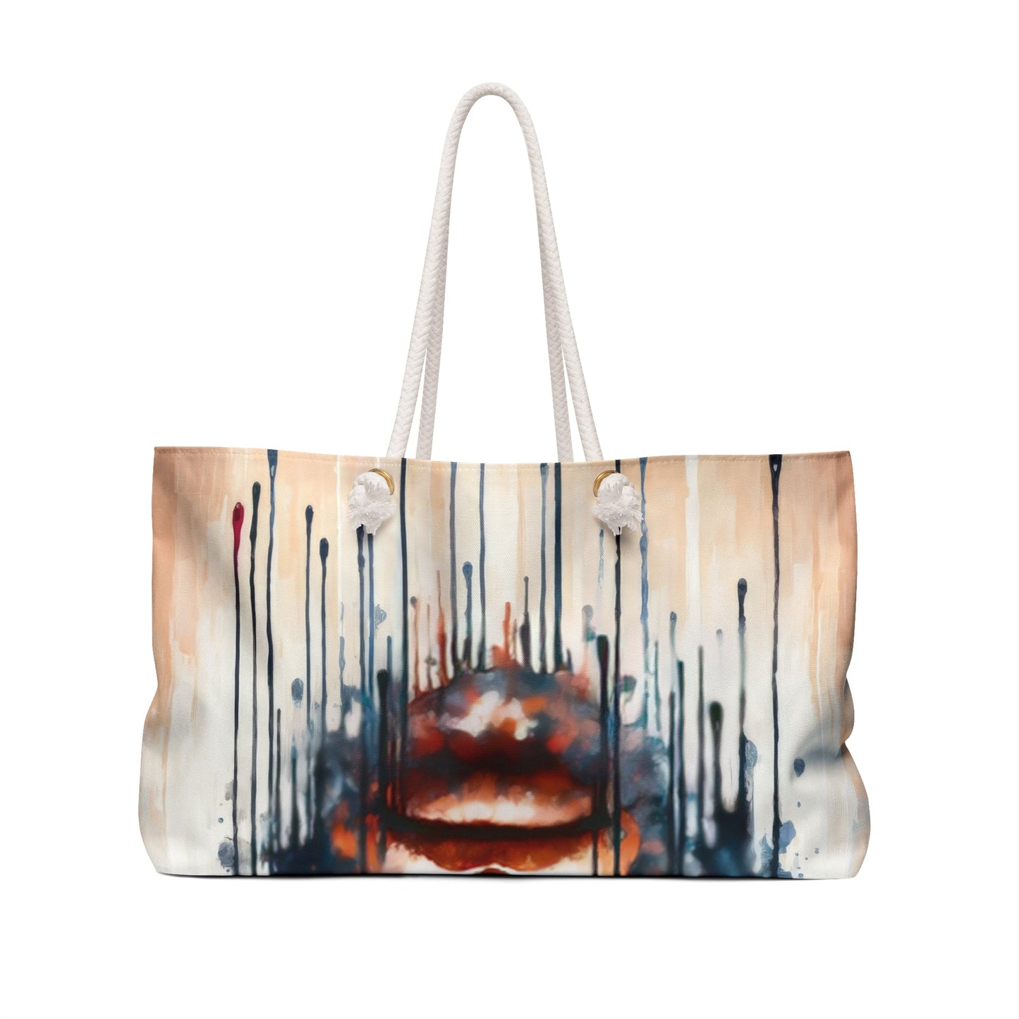 Perception Cleansing Tachism Weekender Bag - ATUH.ART