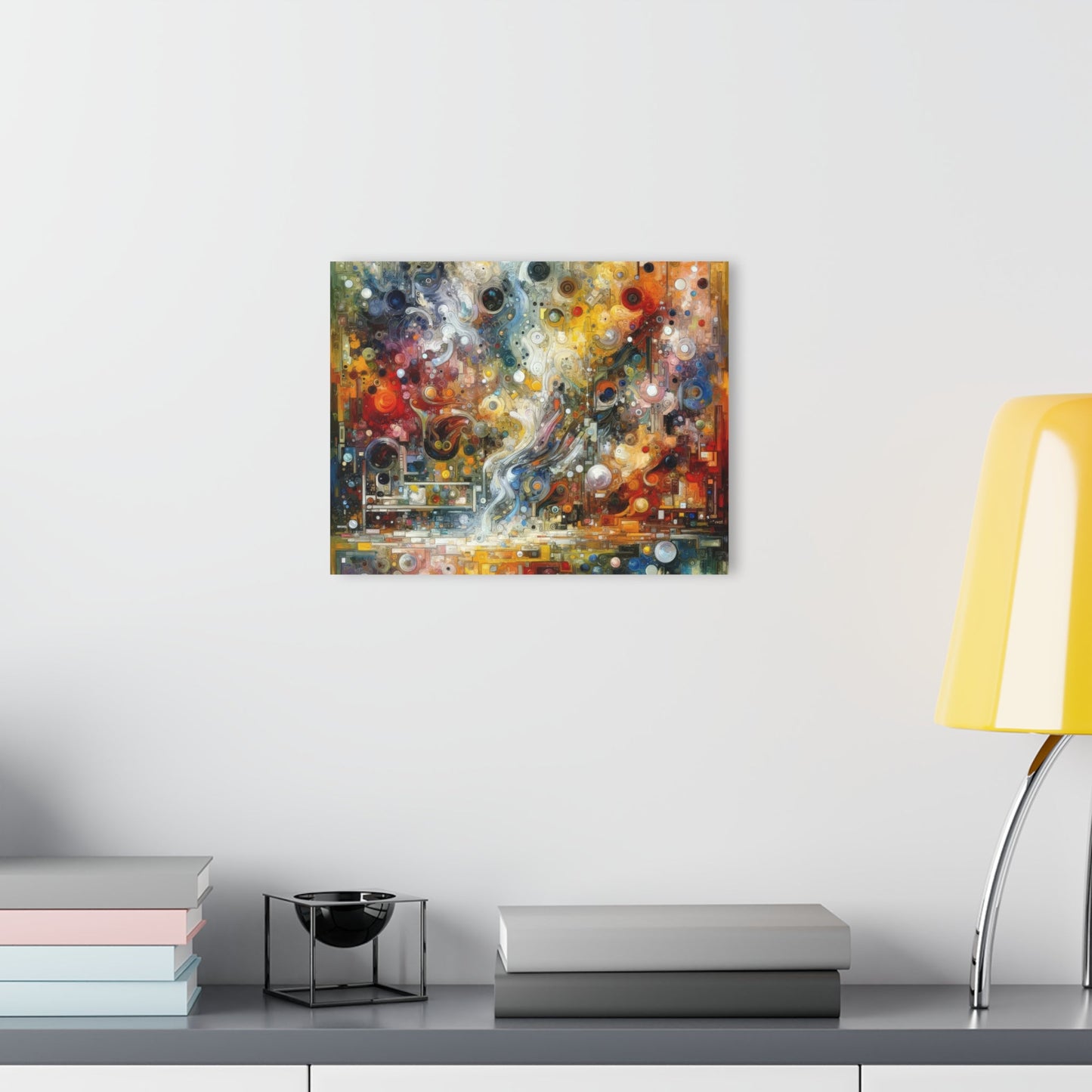 Perception Mosaic Abstract Acrylic Prints (French Cleat Hanging) - ATUH.ART