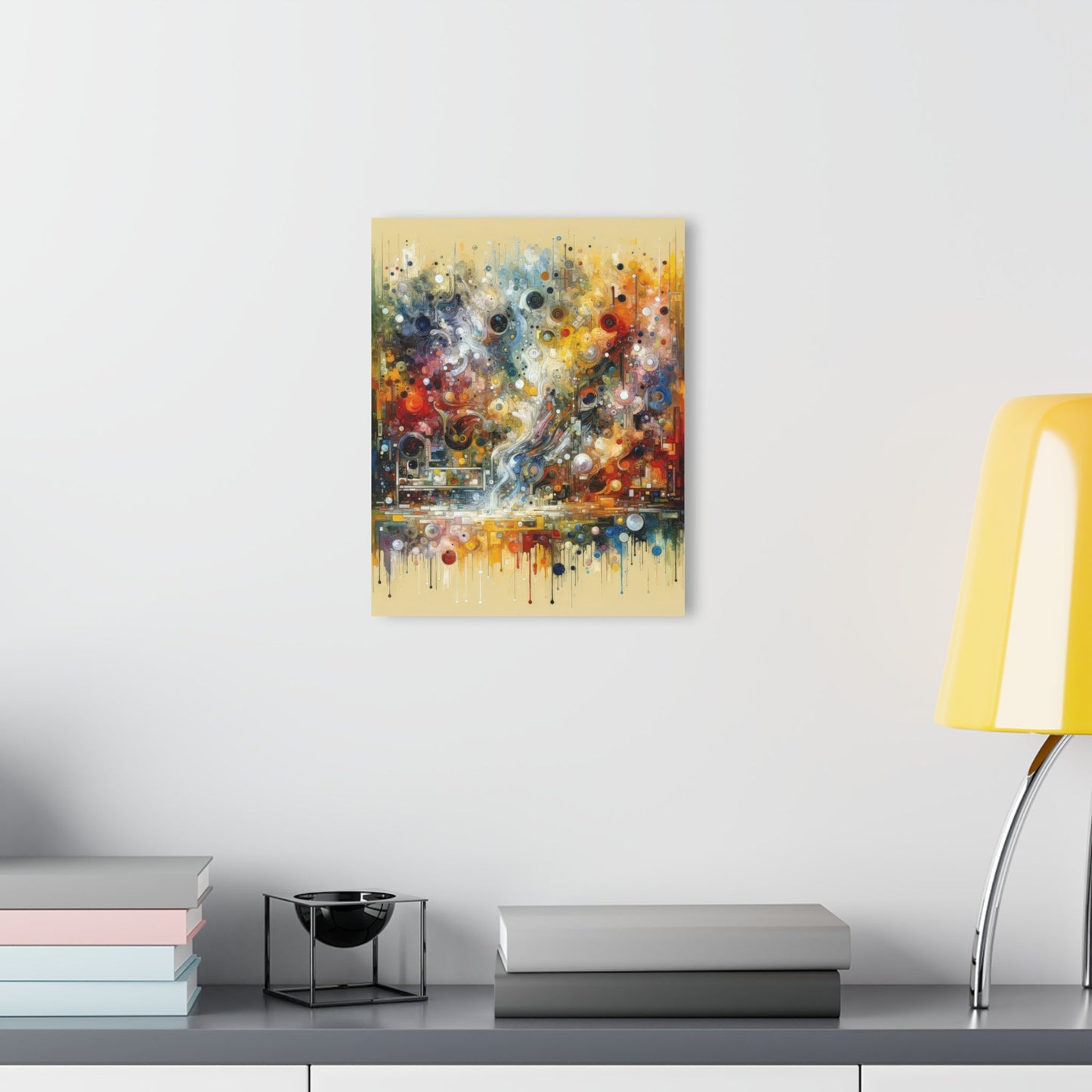Perception Mosaic Abstract Acrylic Prints (French Cleat Hanging) - ATUH.ART