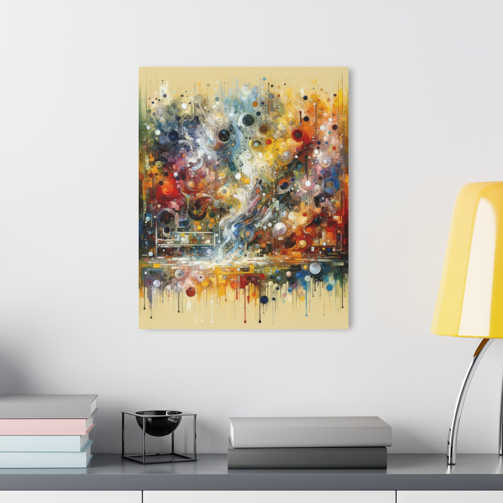 Perception Mosaic Abstract Acrylic Prints (French Cleat Hanging) - ATUH.ART