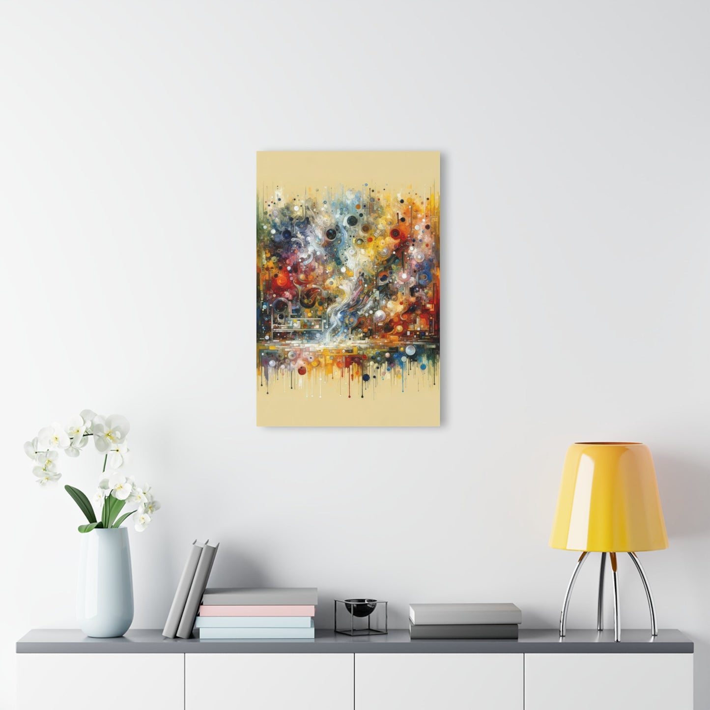 Perception Mosaic Abstract Acrylic Prints (French Cleat Hanging) - ATUH.ART
