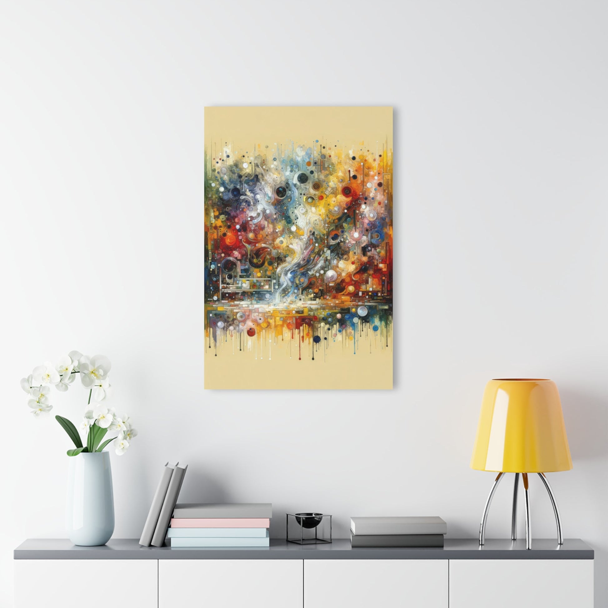 Perception Mosaic Abstract Acrylic Prints (French Cleat Hanging) - ATUH.ART