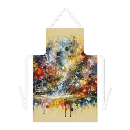 Perception Mosaic Abstract Adult Apron (AOP) - ATUH.ART
