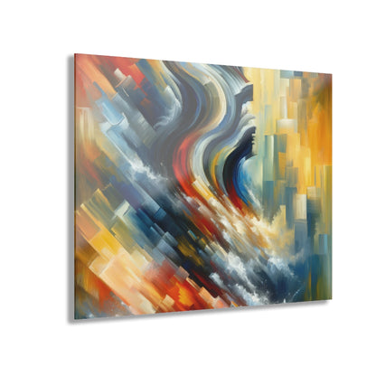 Persistence Force Abstract Acrylic Prints (French Cleat Hanging) - ATUH.ART