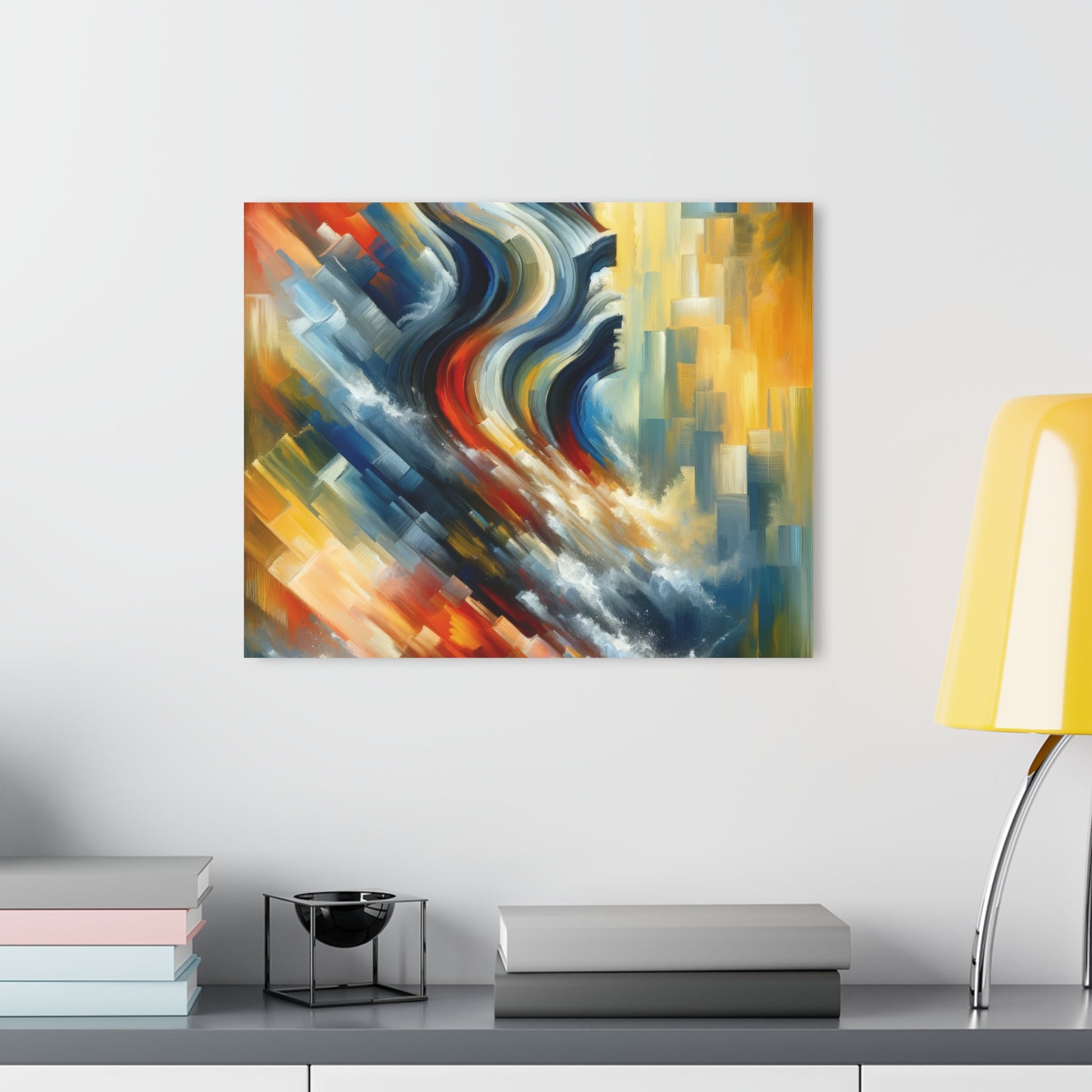Persistence Force Abstract Acrylic Prints (French Cleat Hanging) - ATUH.ART