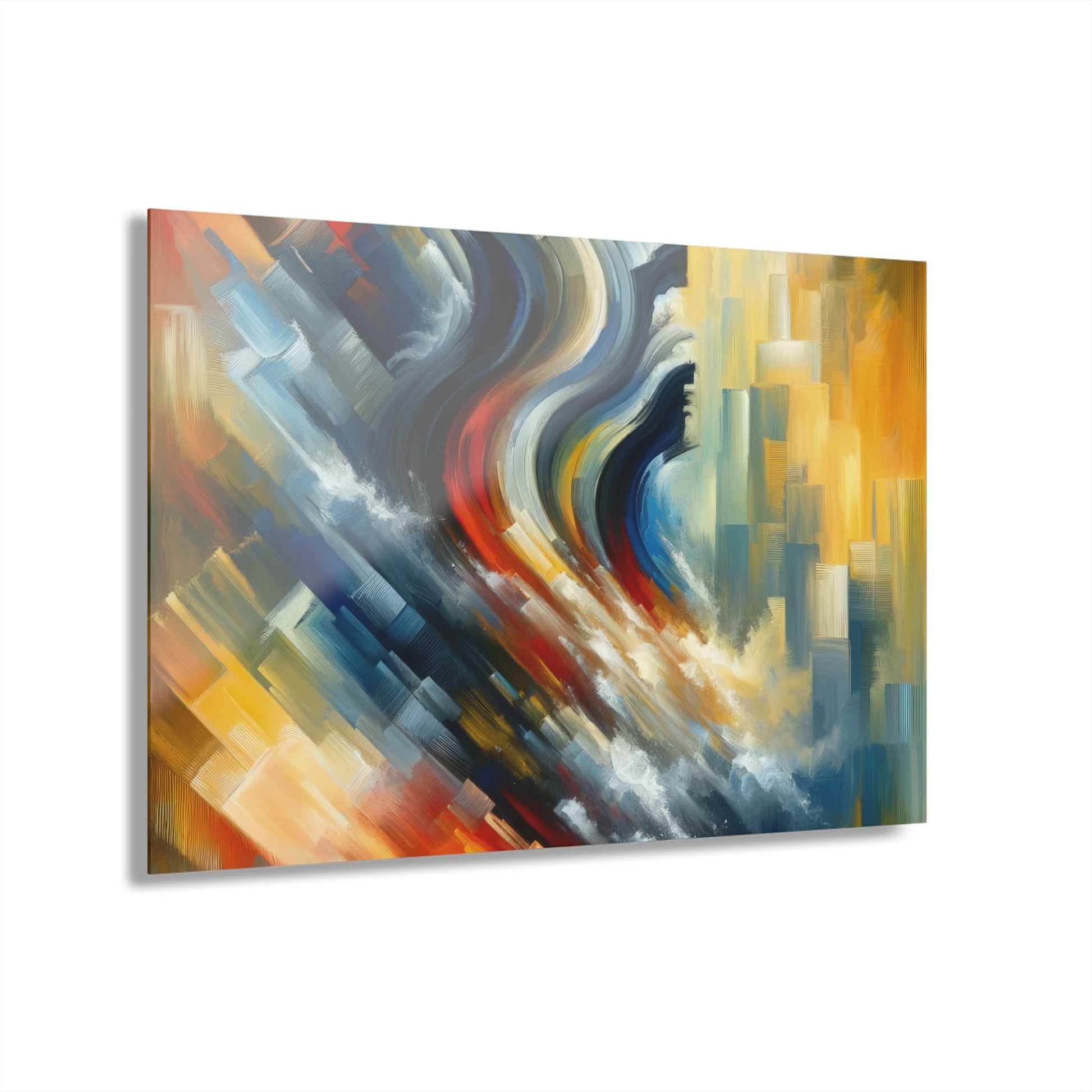 Persistence Force Abstract Acrylic Prints (French Cleat Hanging) - ATUH.ART