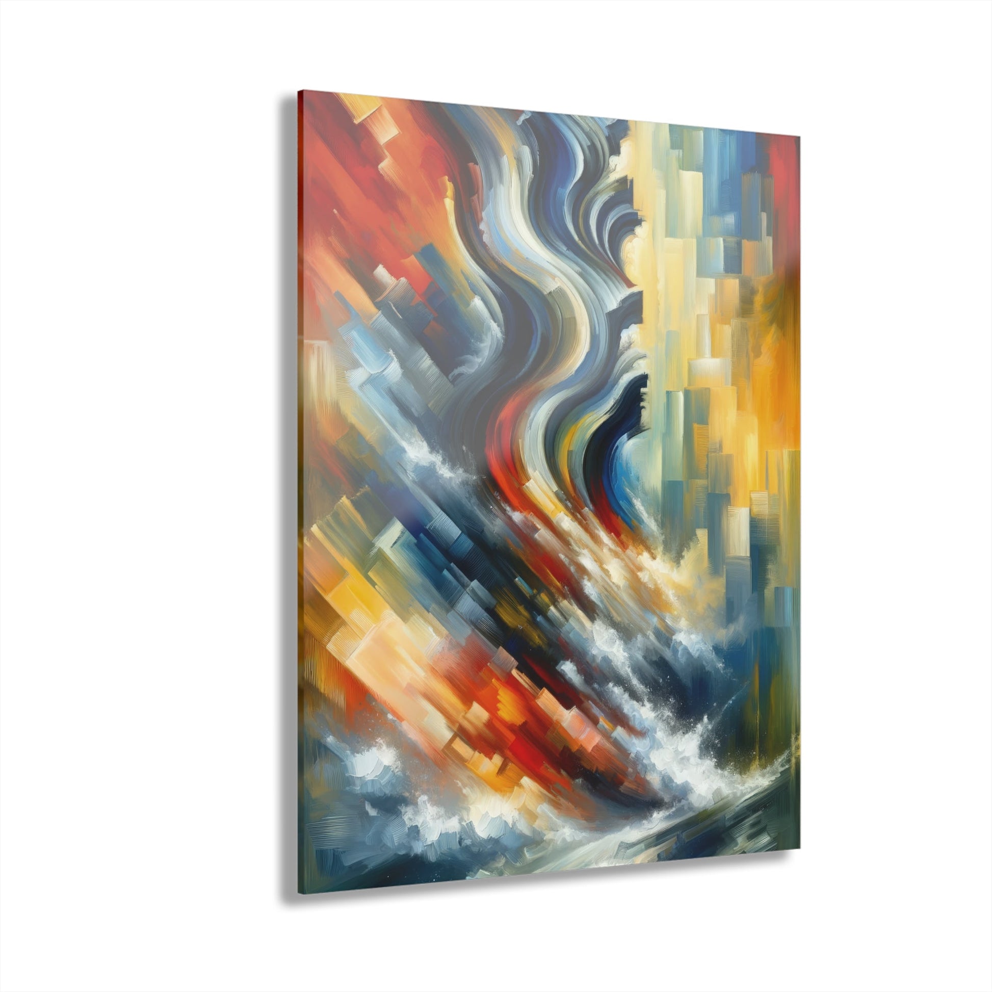 Persistence Force Abstract Acrylic Prints (French Cleat Hanging) - ATUH.ART