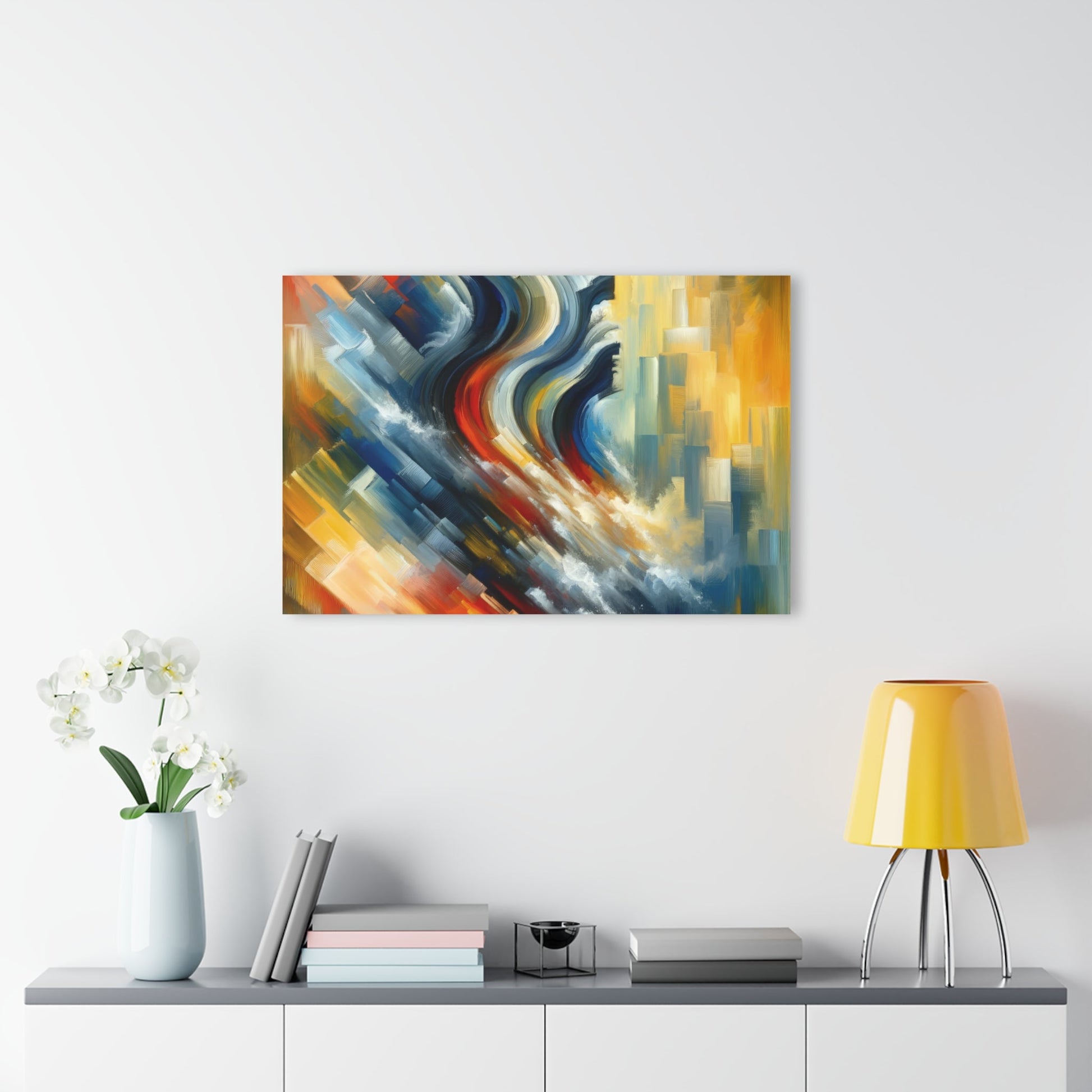 Persistence Force Abstract Acrylic Prints (French Cleat Hanging) - ATUH.ART