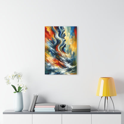 Persistence Force Abstract Acrylic Prints (French Cleat Hanging) - ATUH.ART