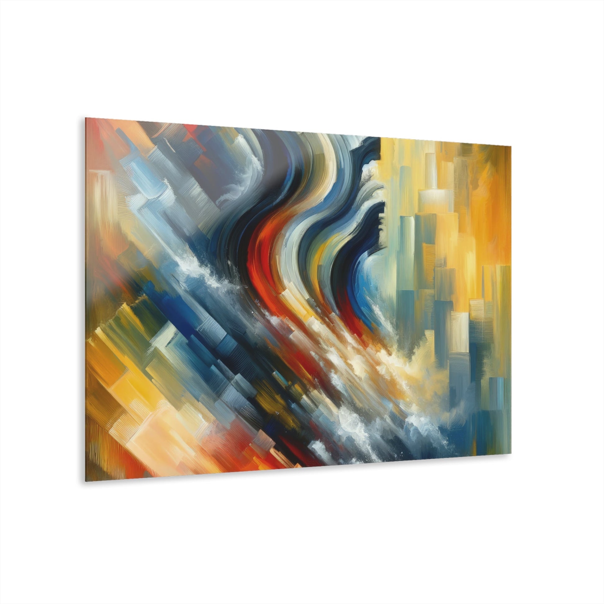 Persistence Force Abstract Acrylic Prints (French Cleat Hanging) - ATUH.ART