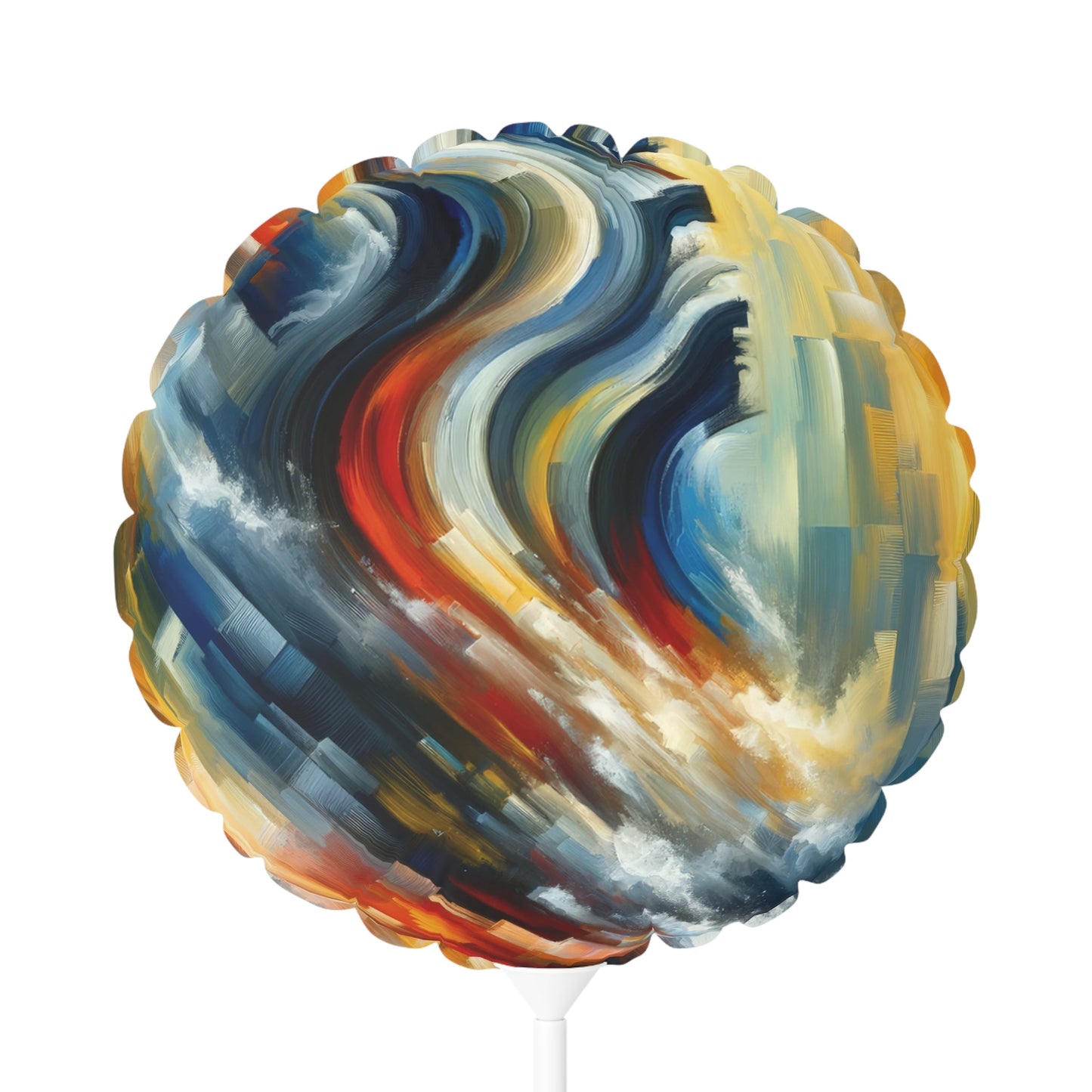 Persistence Force Abstract Balloon (Round and Heart-shaped), 11" - ATUH.ART