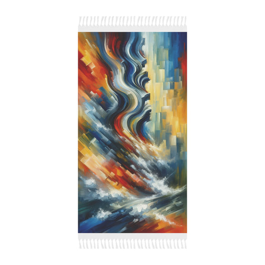 Persistence Force Abstract Boho Beach Cloth - ATUH.ART