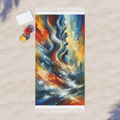 Persistence Force Abstract Boho Beach Cloth - ATUH.ART