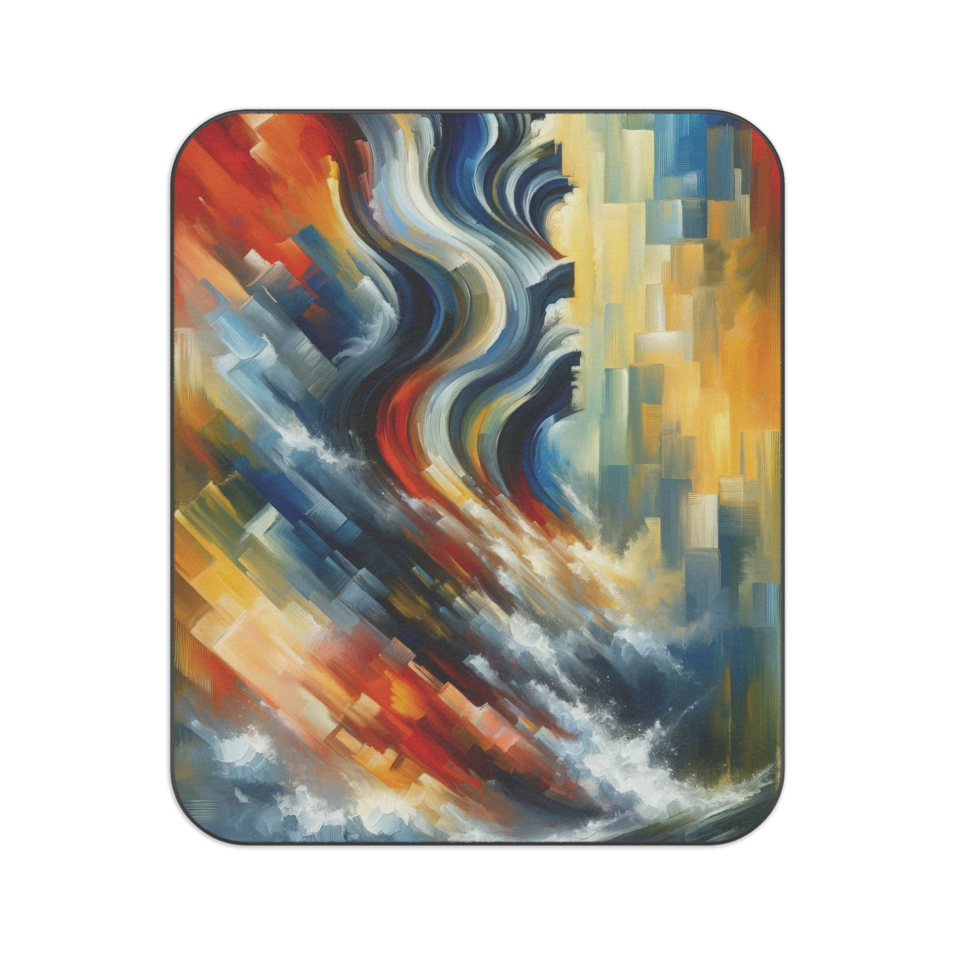 Persistence Force Abstract Picnic Blanket - ATUH.ART