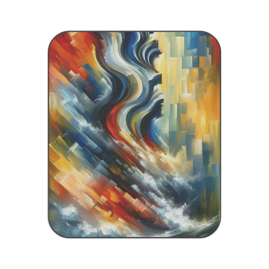 Persistence Force Abstract Picnic Blanket - ATUH.ART