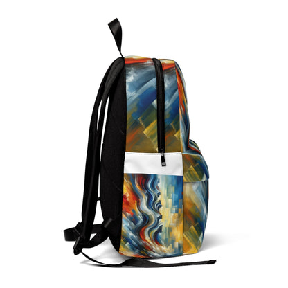 Persistence Force Abstract Unisex Classic Backpack - ATUH.ART