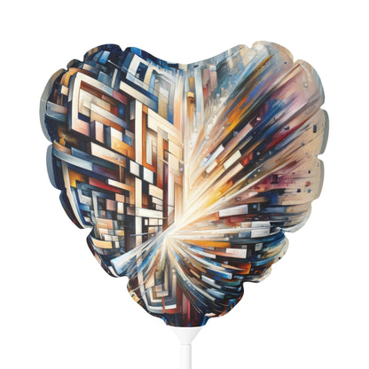 Pieces Unifying Focus Balloon (Round and Heart-shaped), 11" - ATUH.ART