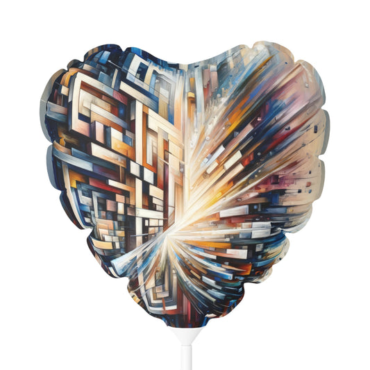 Pieces Unifying Focus Balloon (Round and Heart-shaped), 11" - ATUH.ART