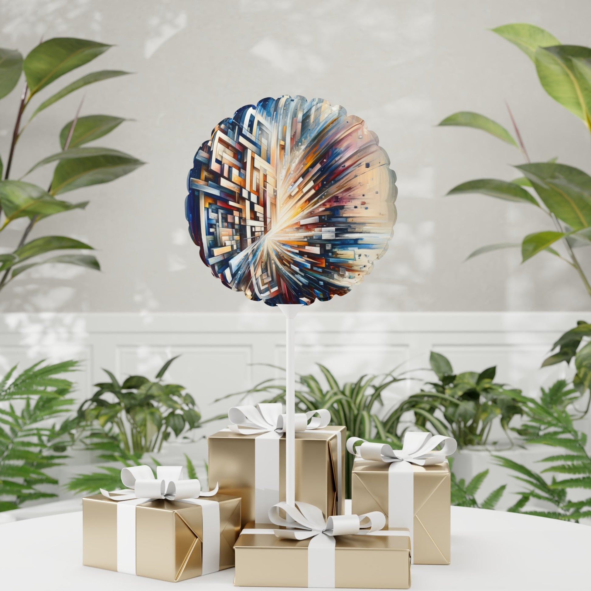 Pieces Unifying Focus Balloon (Round and Heart-shaped), 11" - ATUH.ART