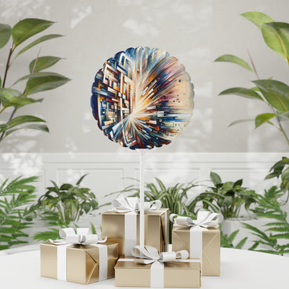 Pieces Unifying Focus Balloon (Round and Heart-shaped), 11" - ATUH.ART